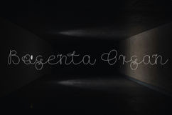 Magenta Script Product Image 6