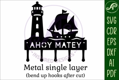 Lighthouse and ship Key holder designs Product Image 3