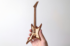 Electric Guitar Pick Holders, Mediator holder laser cut Product Image 13