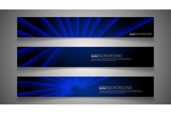 Set banner background for your design. vector graphic design Product Image 1