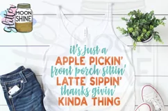 It's Just A Fall Kinda Thing SVG DXF PNG EPS Cutting Files Product Image 2