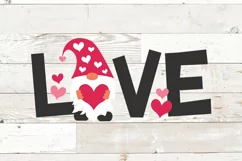 Valentine's Day Love | Gnome svg Product Image 2