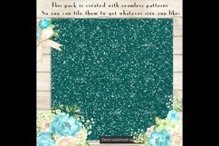36 Glitter and Solid Color Princess Green, Red and Purple Product Image 2