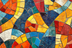 Colorful Mosaic Pattern Background Wallpaper Product Image 1