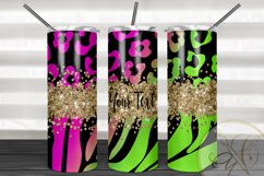 HUGE BUNDLE Animal Print 2oz Skinny Tumbler Sublimation Product Image 3