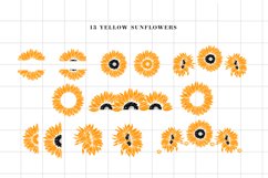 Sunflowers svg bundle, Flower svg, Mothers day svg Product Image 7