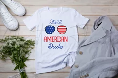 The All American Dude 4th of July Sublimation Product Image 3