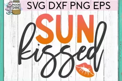 Sun Kissed SVG DXF PNG EPS Cutting Files Product Image 2