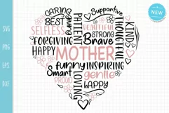 Mother Svg, Mom Quotes Svg, Mother's Day Svg Product Image 4