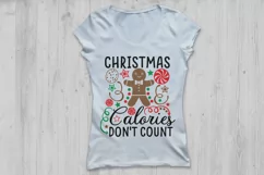Christmas Calories Don't Count Svg, Christmas Svg. Product Image 2