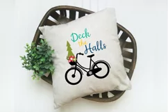 Christmas SVG Cut File - Deck the Halls SVG File Product Image 5