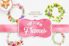 Wedding clipart, rustic clipart, shabby chic wedding, frame Product Image 1