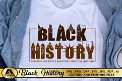 Black History SVG Black Woman SVG Black Lives Matter SVG Product Image 1