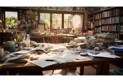 interior table blurred room Product Image 1