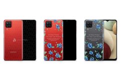 Galaxy A12 2020 TPU Clear Case Mockup Product Image 1