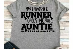 Track run SVG DXF Silhouette Cameo Cricut Auntie Fav player Product Image 1