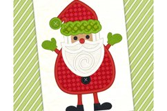 Toy Santa Applique Design 1223 Product Image 1