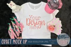 Pink explosion shirt Craft mock up | High Resolution JPEG Product Image 3
