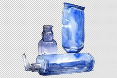 Fashionable set of pretty beauty watercolor png Product Image 5