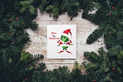 Green Gnome PNG, Green Christmas, green gnome sublimation Product Image 2