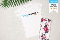 Kids t-shirt mockup in JPG and PSD with smart object Product Image 1