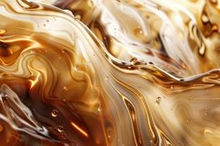 Milk Swirling with Coffee Background Wallpaper Product Image 1