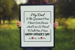 Fathers Day SVG PNG DXF EPS Dad Quote SVG Dad Saying SVG Product Image 3