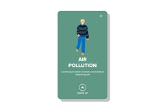 Air Pollution Urban Or Industrial Problem Vector Product Image 1