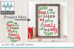 Christmas SVG - Jingle All The Way Product Image 1