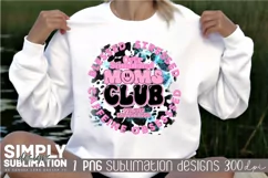 Overstimulated Moms Club Sublimation Png Product Image 2