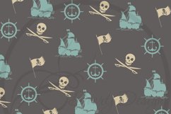 Pirates Digital Paper Pack Product Image 3