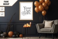 Wooden Frame Smart Mockup PSD &amp; JPG Template Graphic Product Image 1