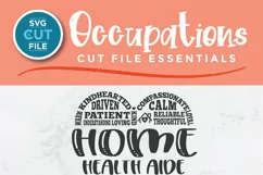 Home health aide svg, HHA svg, caregiver svg Product Image 2