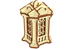 Shadow light Ornaments - laser cut file, SVG DXF plans Product Image 4