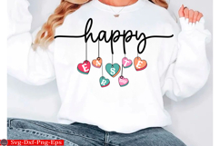 Happy Easter SVG Design Cute Easter Quotes SVG Bunny SVG Product Image 2