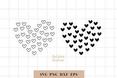 Heart svg, Hearts svg files for cricut, Mother's Day svg Product Image 1