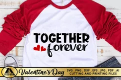 Valentines SVG Love Quotes SVG Valentine's Day SVG cut File Product Image 1