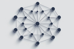 Artificial Neural Network Background Product Image 1