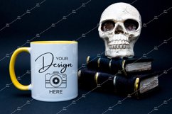 Halloween Mug Mockup 11 Oz Blank White Coffee Cup Product Image 1