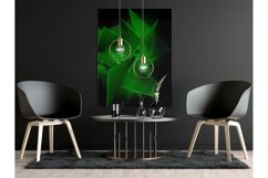 Background of a luminous triangle shape vector design. Product Image 3