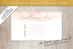 Business Card Template for Adobe Photoshop - Layered PSD Template - Design #2 Product Image 2
