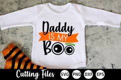 Halloween SVG | Boo SVG | Daddy is my Boo SVG Product Image 1
