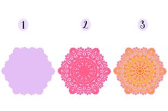 3D Mandala Bundle - 5 SVG cut items Product Image 8