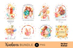 Kindness sublimations bundle | 8 designs PNG Product Image 1