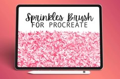 Sprinkles Confetti Brush - Procreate Brush Product Image 1