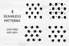 Chicken pattern svg Chicken svg Chicken digital paper bundle Product Image 2