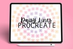 Procreate - Daisy Lines Brush - Procreate Brush Product Image 1