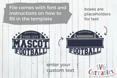 Football SVG | Football Template 0025 | Shirt Design Product Image 5