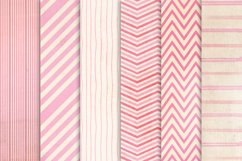 Shabby Pink Striped Backgrounds Product Image 3