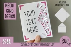 3D Birthday card blank insert design| Paper cutting |Cricut Product Image 1